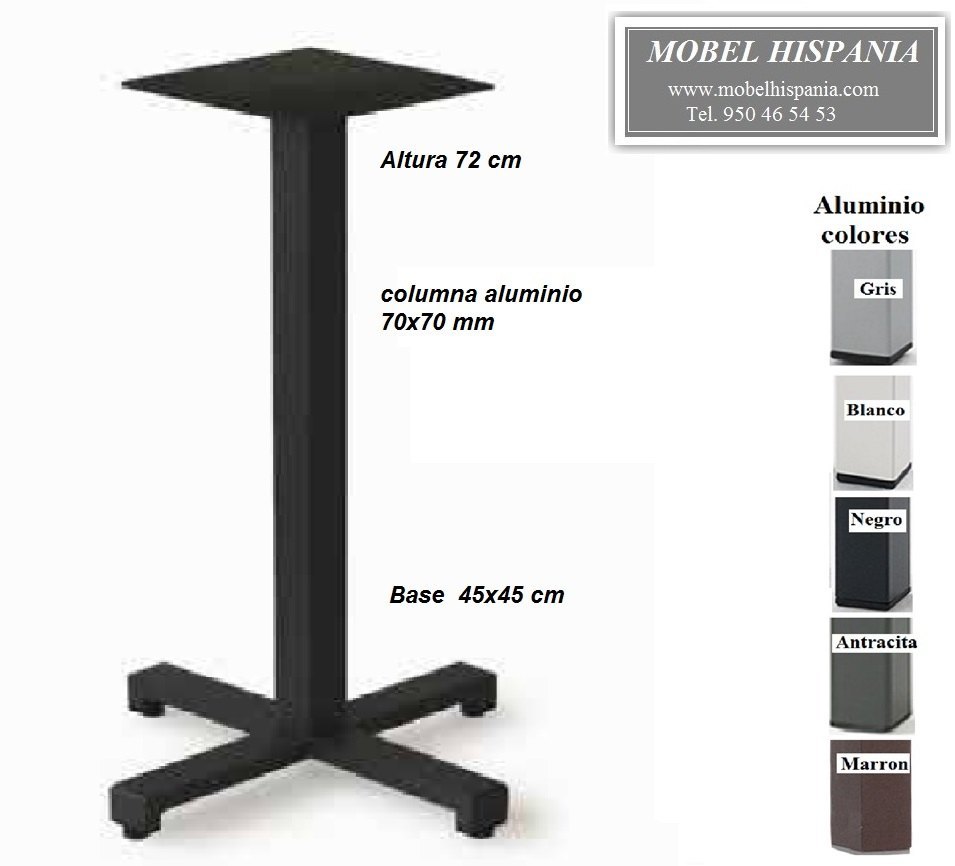 2945-pie-base-mesa-aluminio-hosteleria 2945 pie base mesa aluminio hosteleria