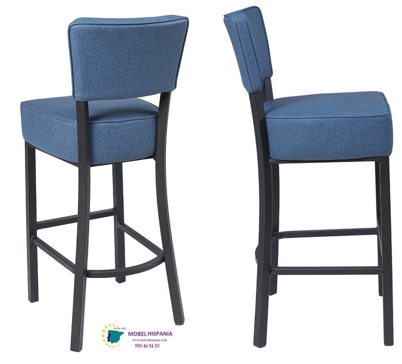 6623 taburete metal azul 01