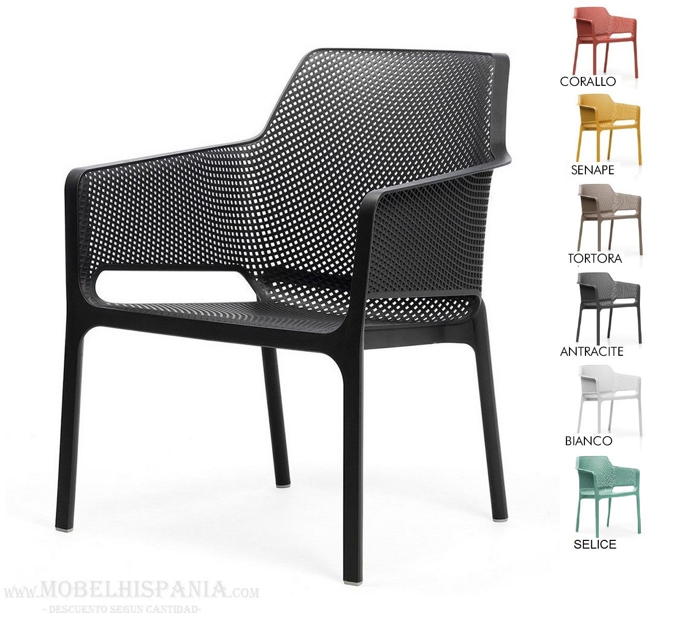 net butaca antracita