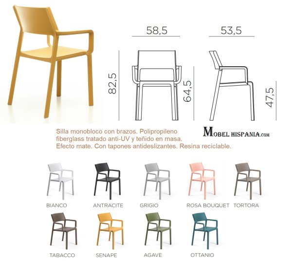 Trill sillon brazos rosa bouquet 07