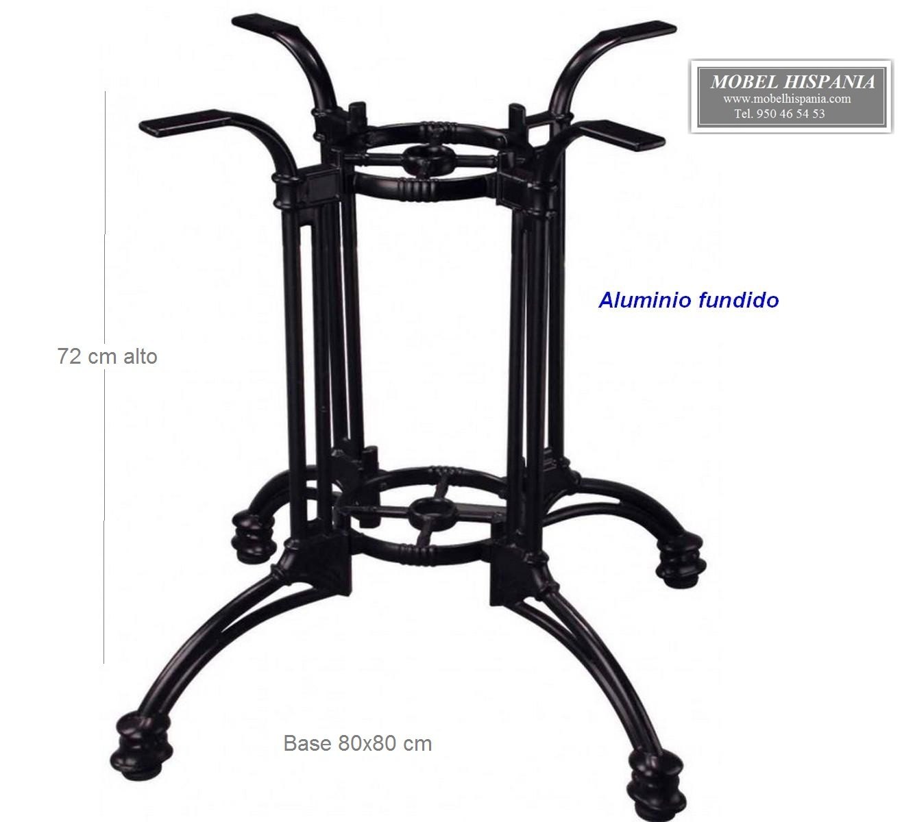 2939al pie forja aluminio fundido mobel hispania