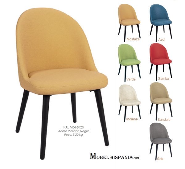 6636 silla mostaza 1