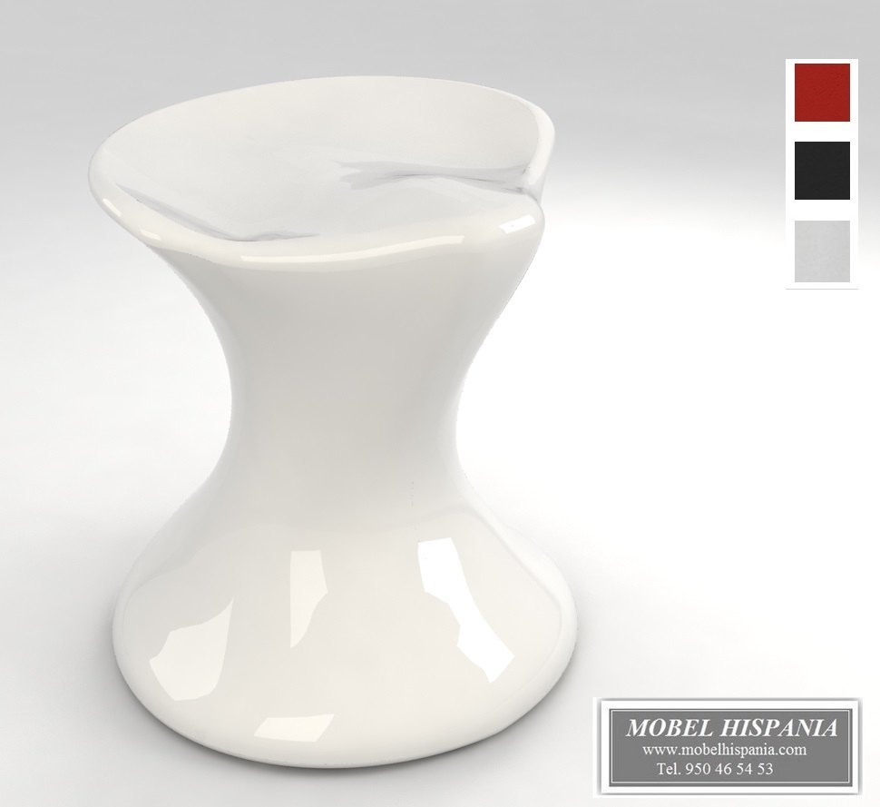 800 taburete bajo rotomoldeo negro iluminado 06