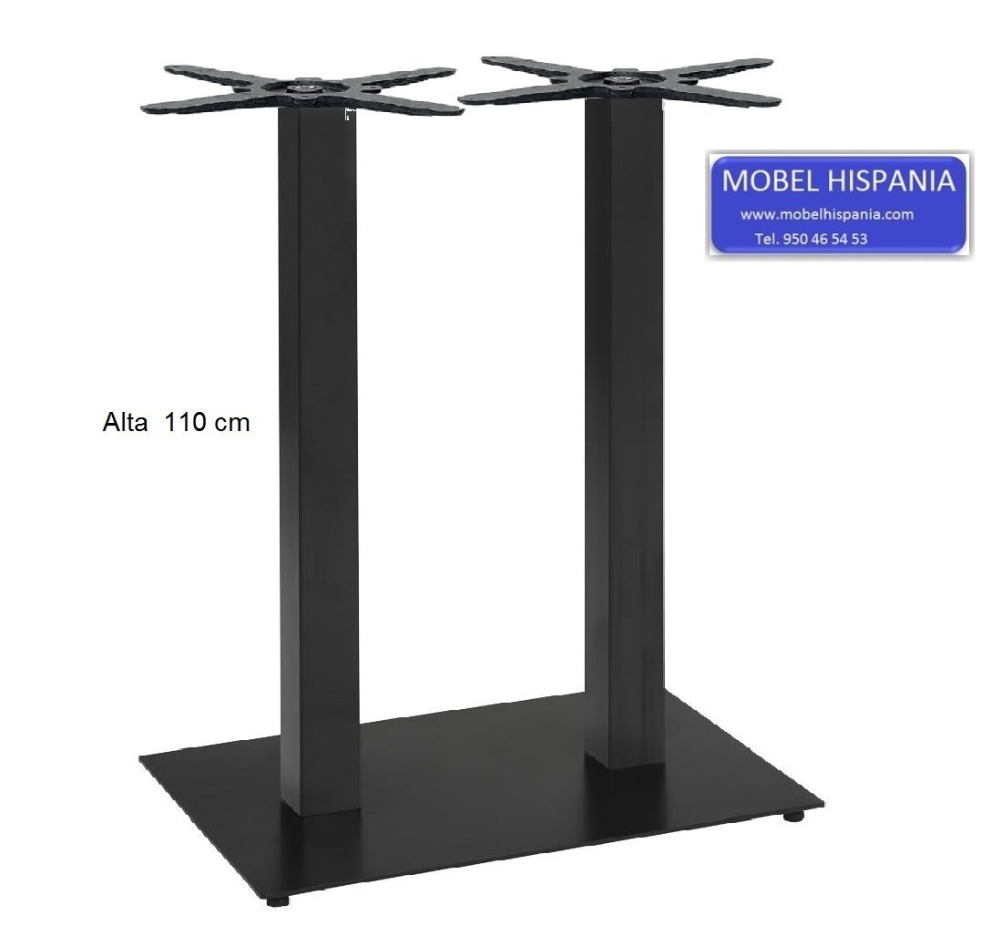 3020 pie metalico acero mesas 05