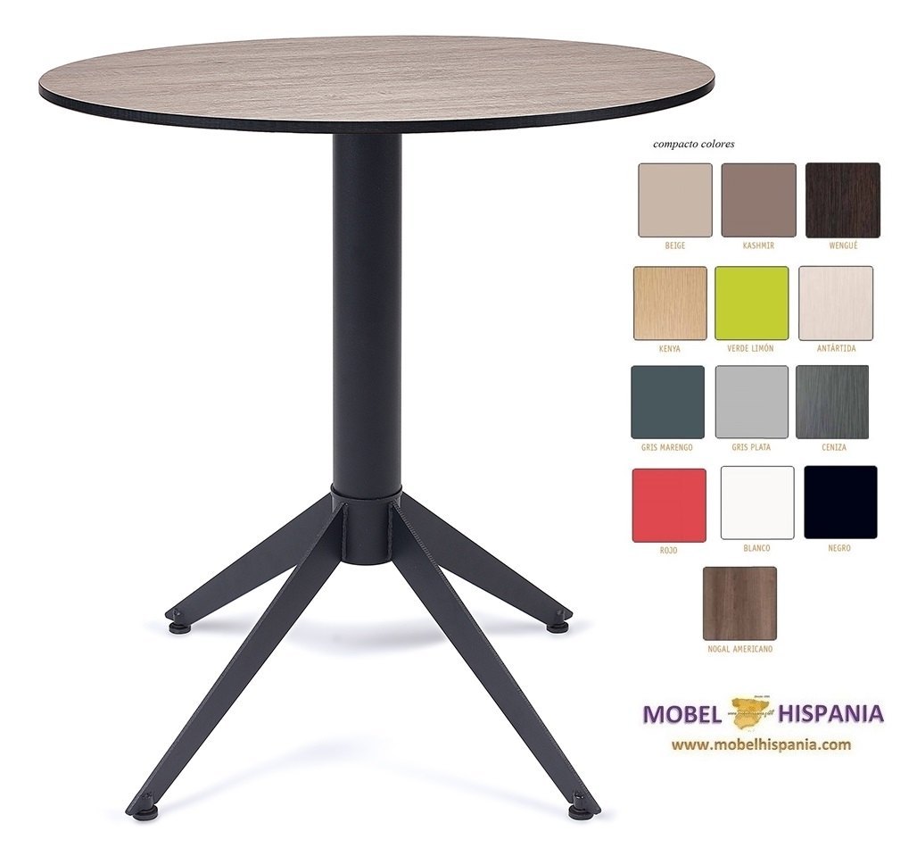 MICHIGAN silla p4 negro carcasa nogal vintage 05 1