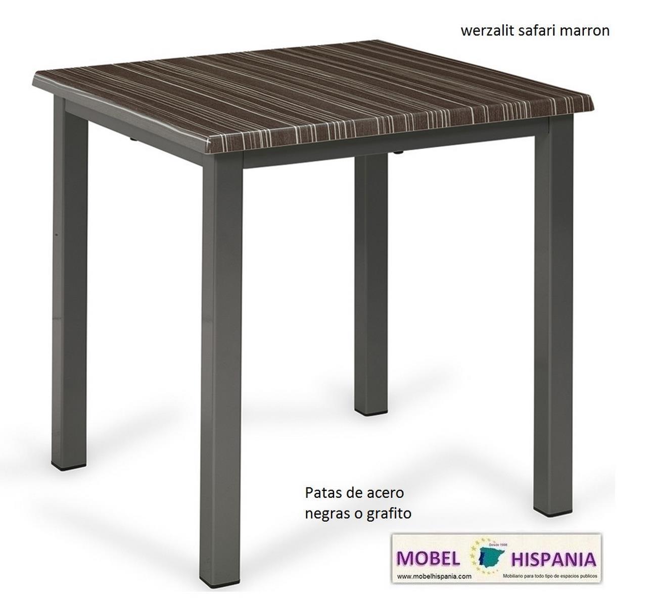 RB6112 mesa rectangular metalica negra travertino 04