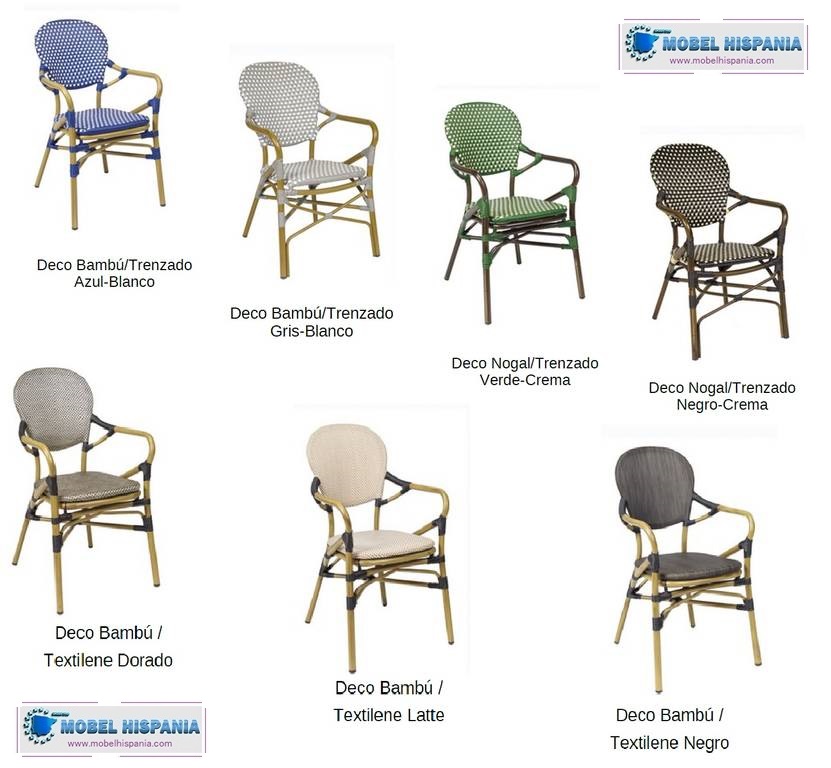 8135 sillones aluminio rattan