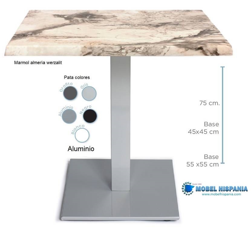 9866 mesa gris werzalit