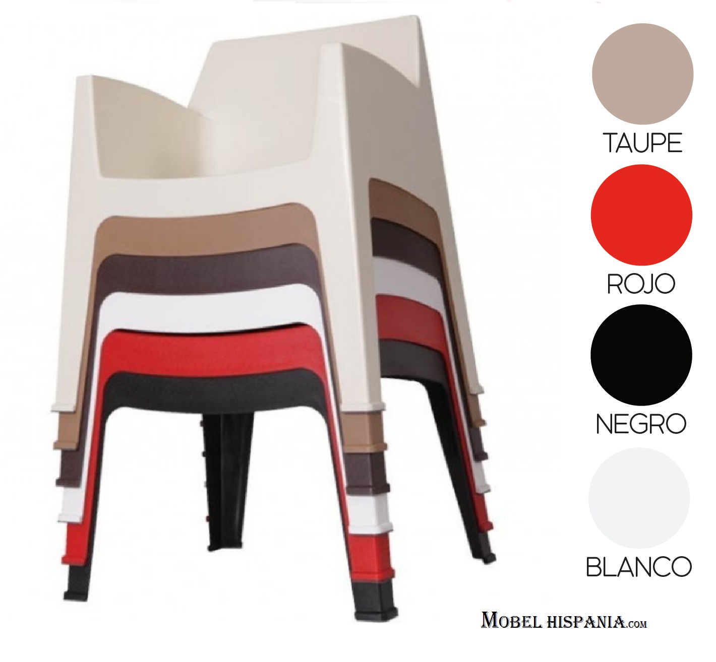 EST216 Sillon polipropileno 04