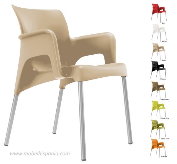 sillon sun aluminio polipropileno arena mobel hispania 03 1