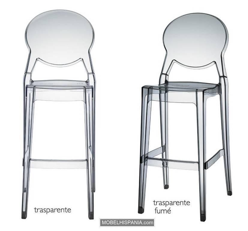 2358-taburete-fume-transparente 2358 taburete fume transparente