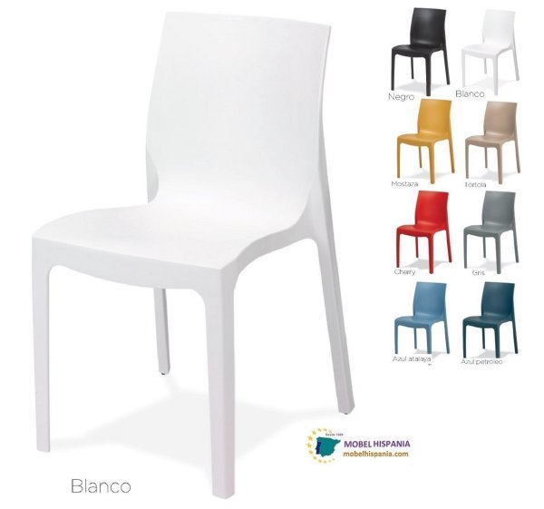 1110 silla polipropileno blanca 3