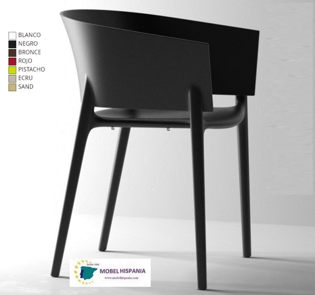 AFRICA sillon propileno negro 2