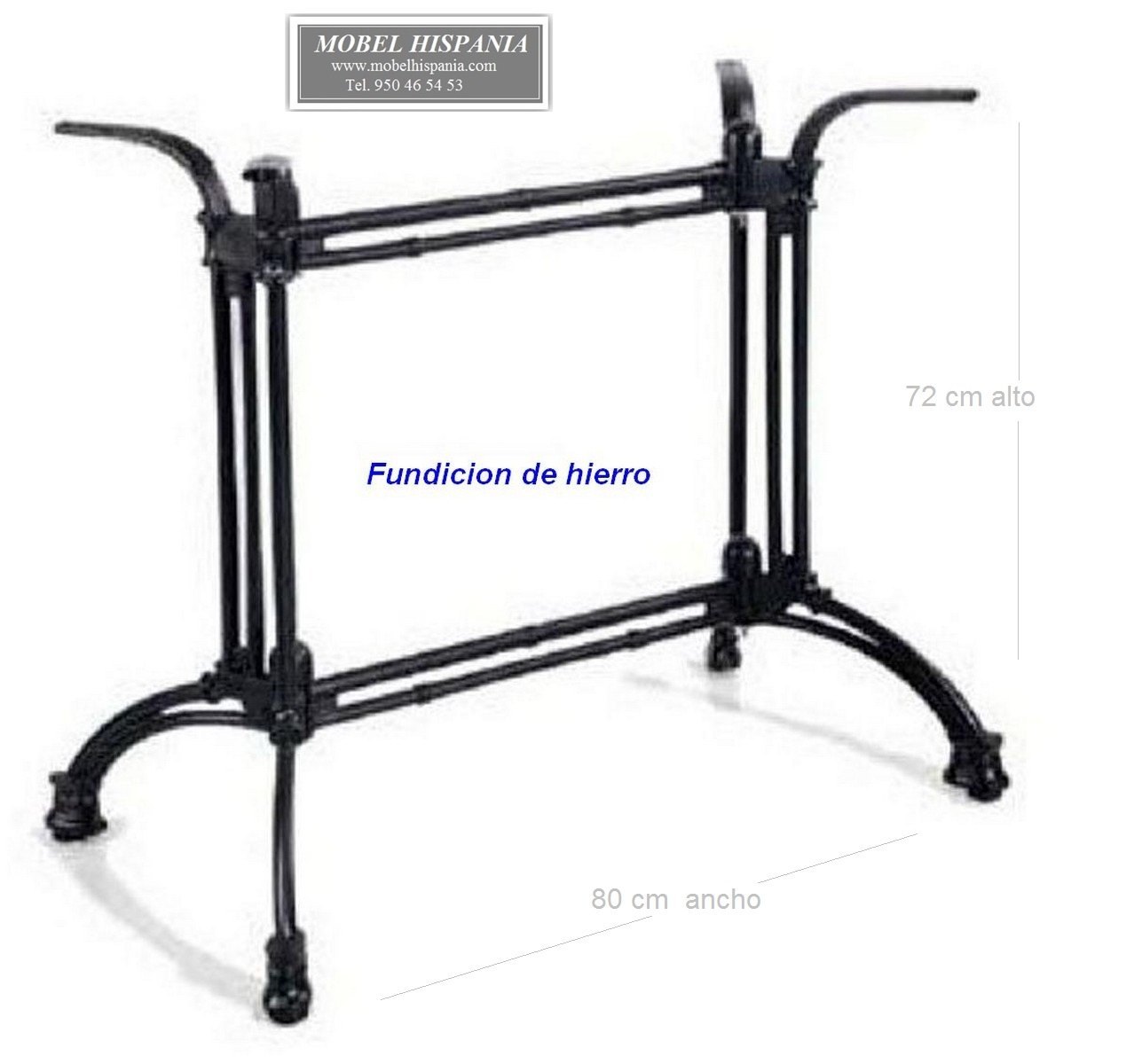 2937AL_base_mesa_aluminio-fundido-forja_02 2937AL base mesa aluminio fundido forja 02