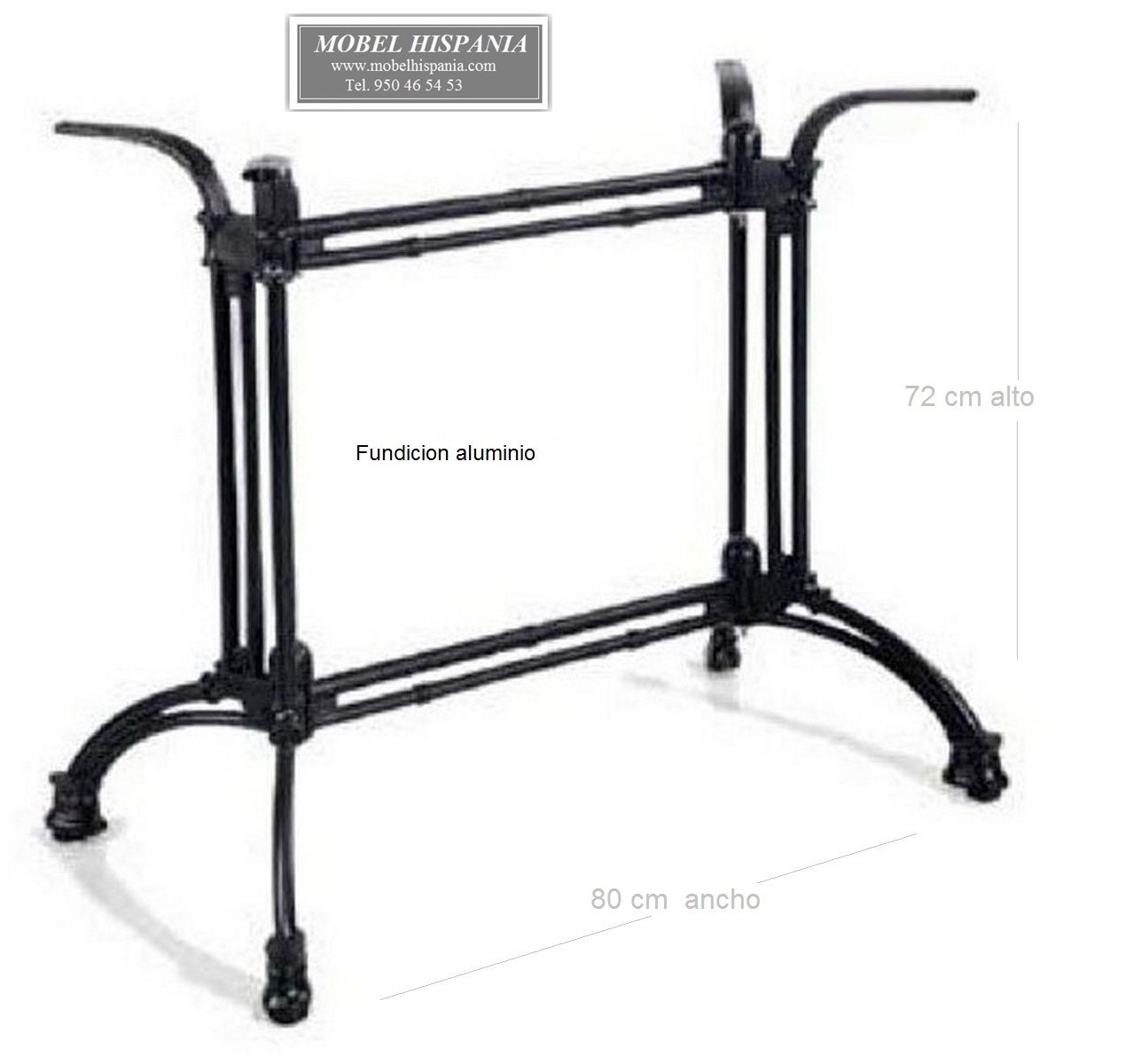 2938A_pie_aluminio_fundido_mesa_hosteleria 2938A pie aluminio fundido mesa hosteleria