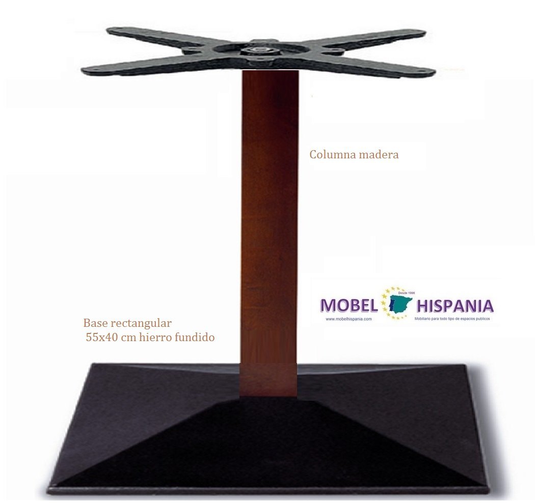4160_mesa_fundicion_hierro_columna_madera_01 4160 mesa fundicion hierro columna madera 01