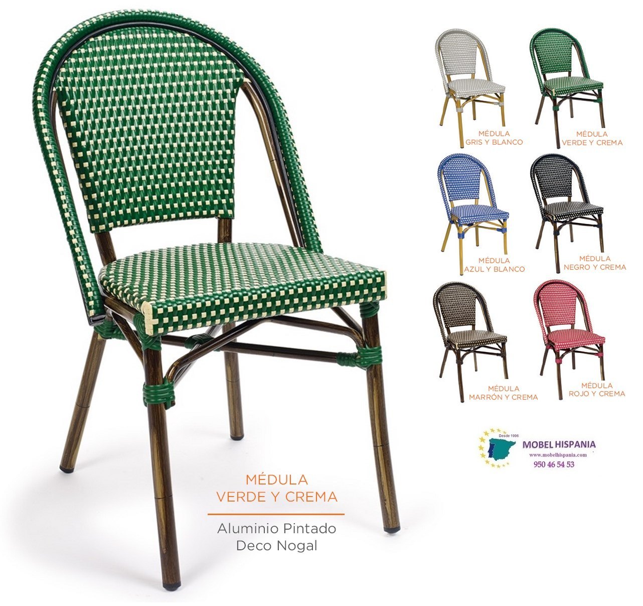 8028-silla-aluminio-nogal-verde-crema-2 8028 silla aluminio nogal verde crema 2