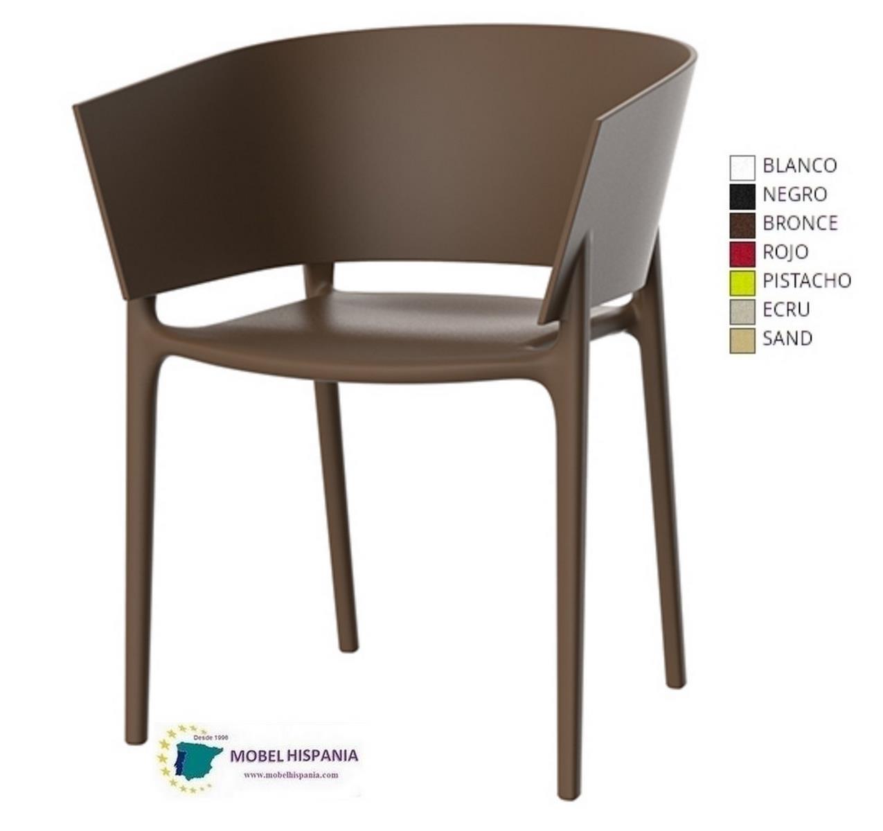 AFRICA sillon propileno negro 10 2