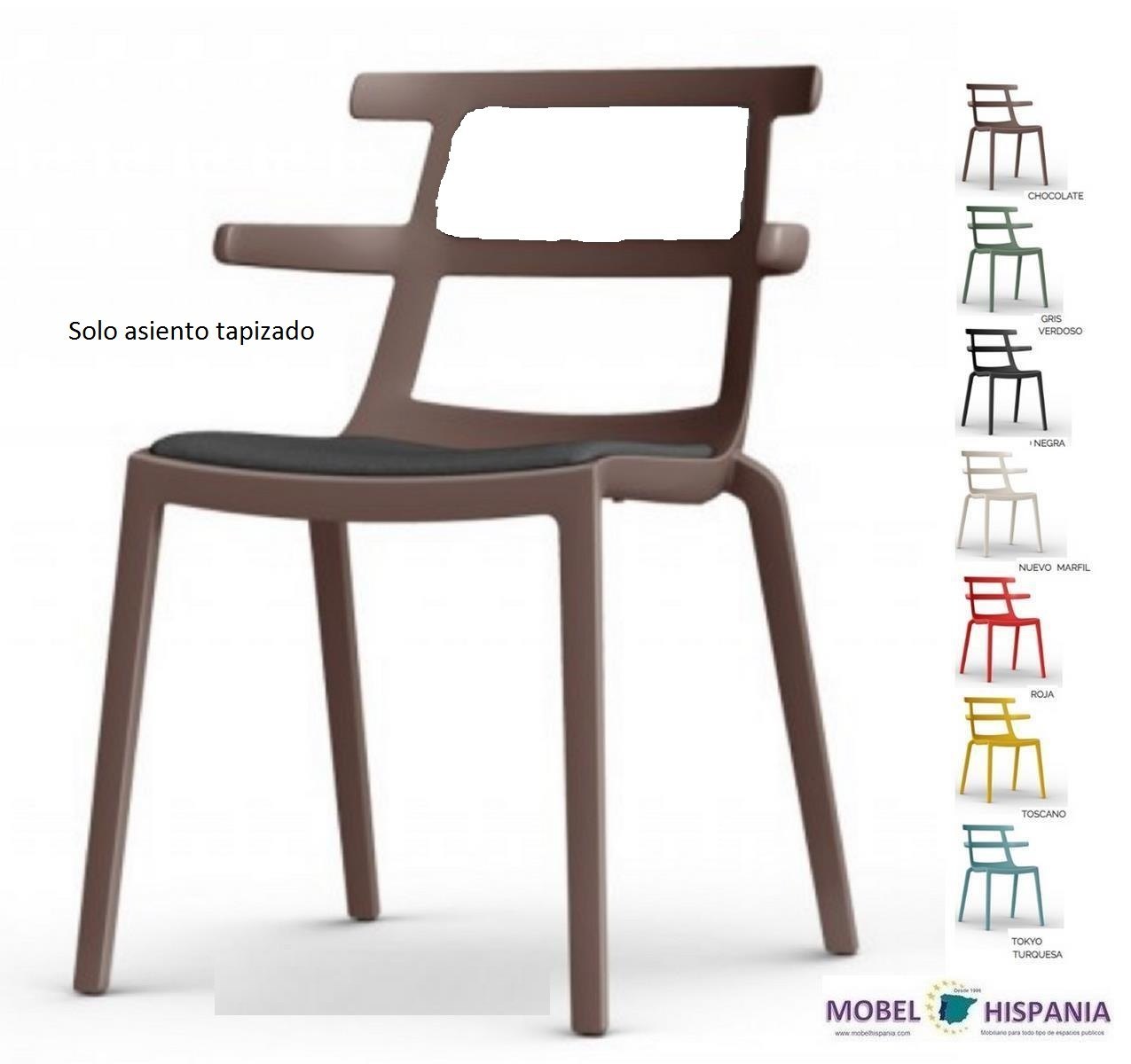 TOKYO silla tapizada solo asiento 04 1