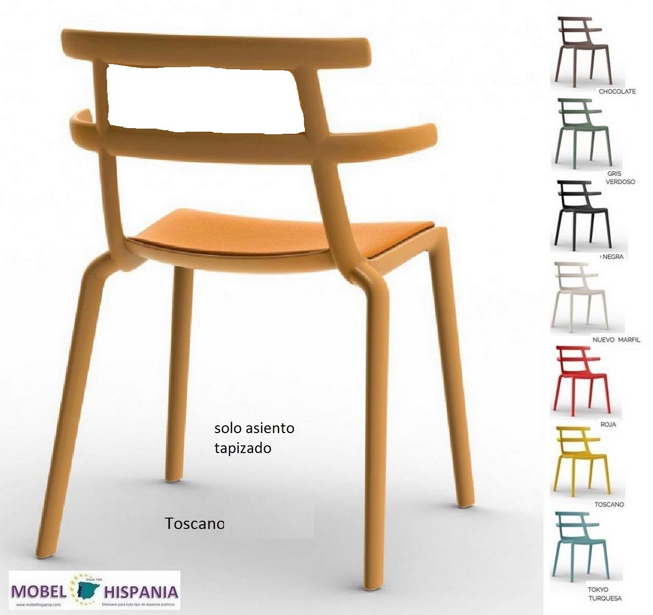 TOKYO silla tapizada solo asiento 09 1