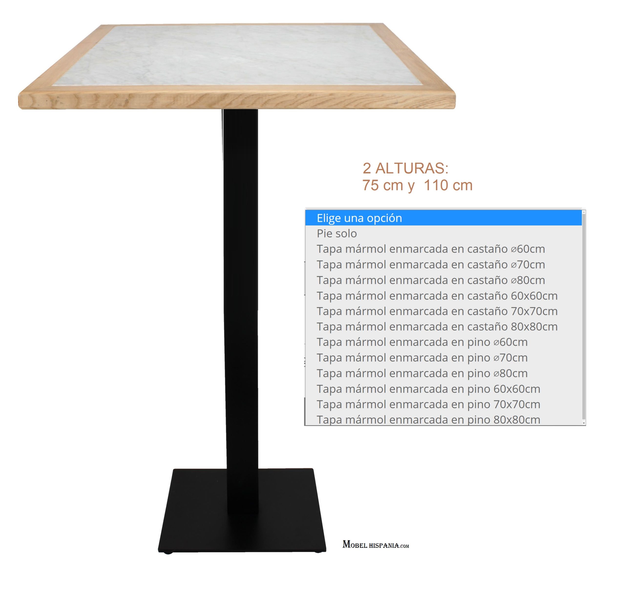 DAVOX Mesa marmol madera 01 scaled