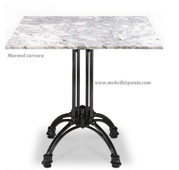 362-mesa-forja-aluminio-marmol-mobel-hispania 362 mesa forja aluminio marmol mobel hispania