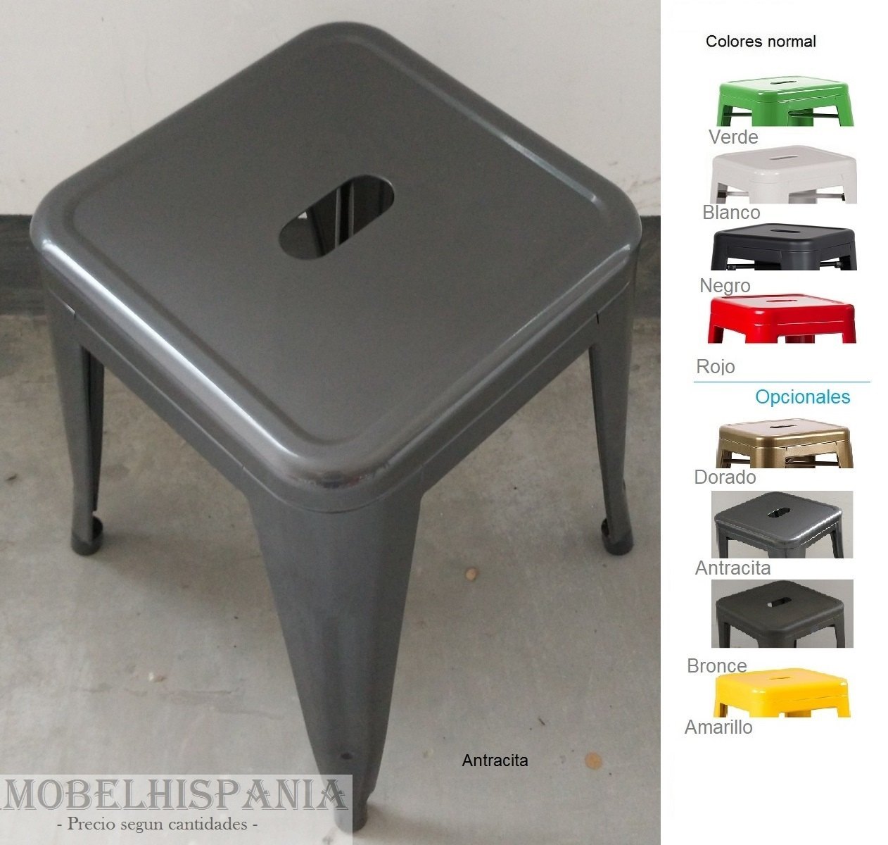 BEE Negro bajo taburete 03