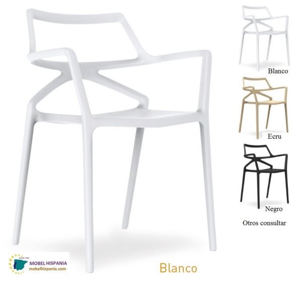 Delta sillon polipropileno blanco 2