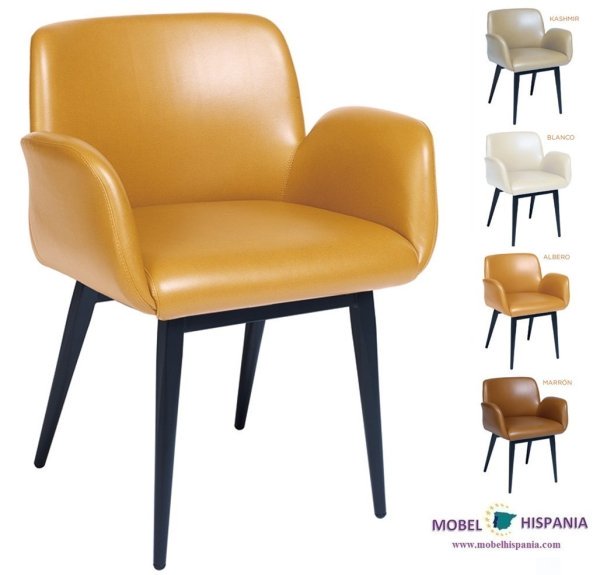 6638 sillon metal grafito tapi albero 1