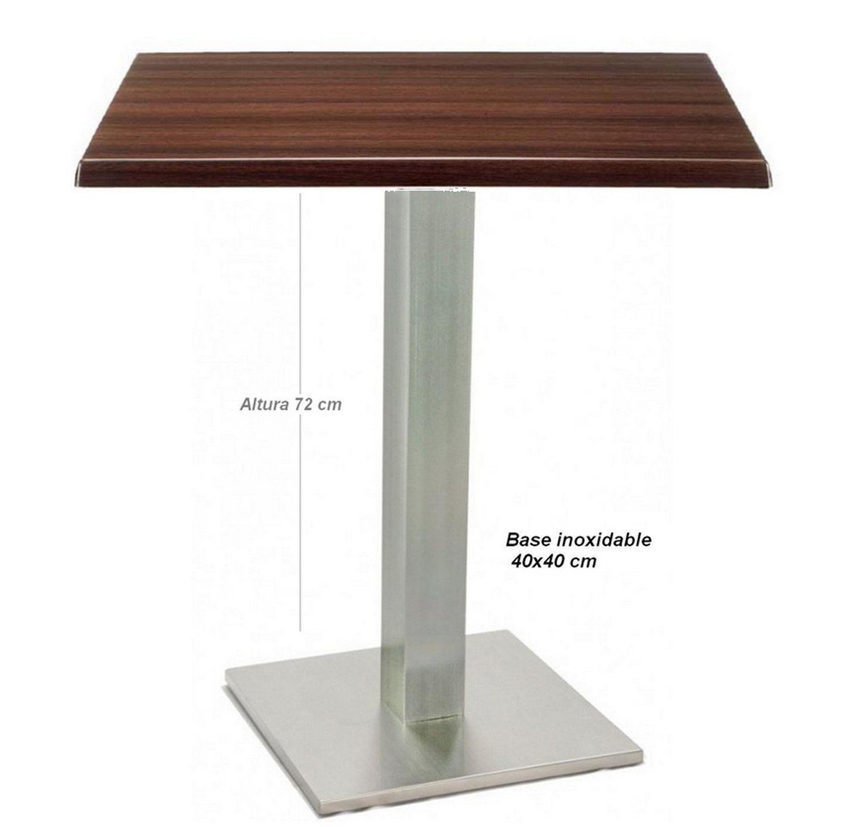 8924-mesa_inoxidabe_werzalit-mobel-hispania 8924 mesa inoxidabe werzalit mobel hispania