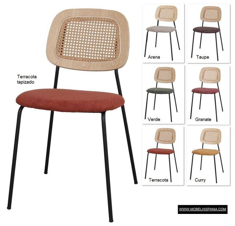 BAYTON silla terracota w 1