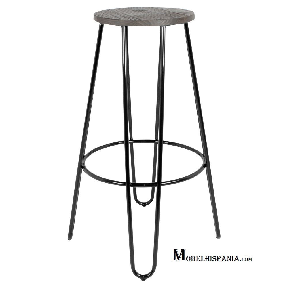 BERETTA taburete negro