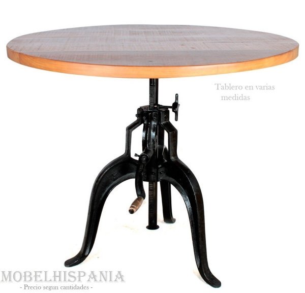 FUNDICION-mesa-estilo-industrial- FUNDICION mesa estilo industrial