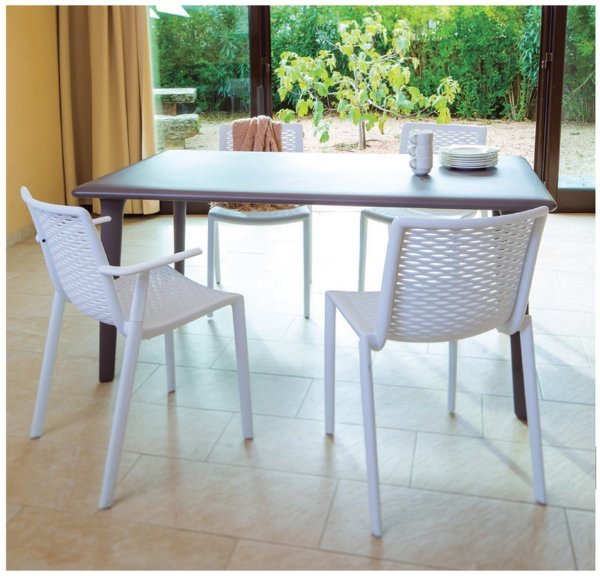 dessa mesa chocolate terrazas polipropileno