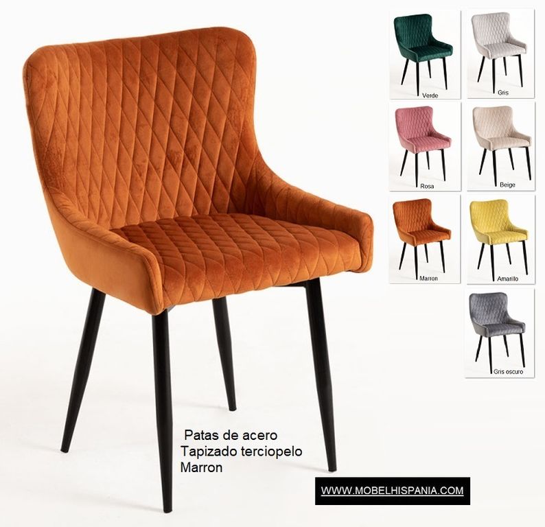 Dans Terciopelo naranja w