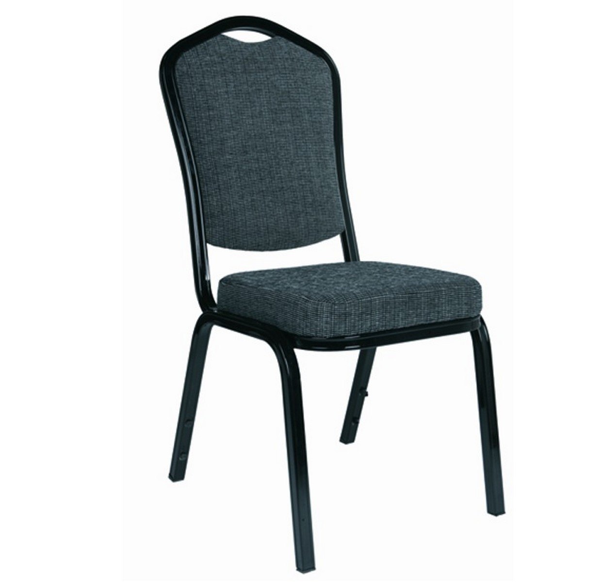 amadeus negra sillas apilables 1