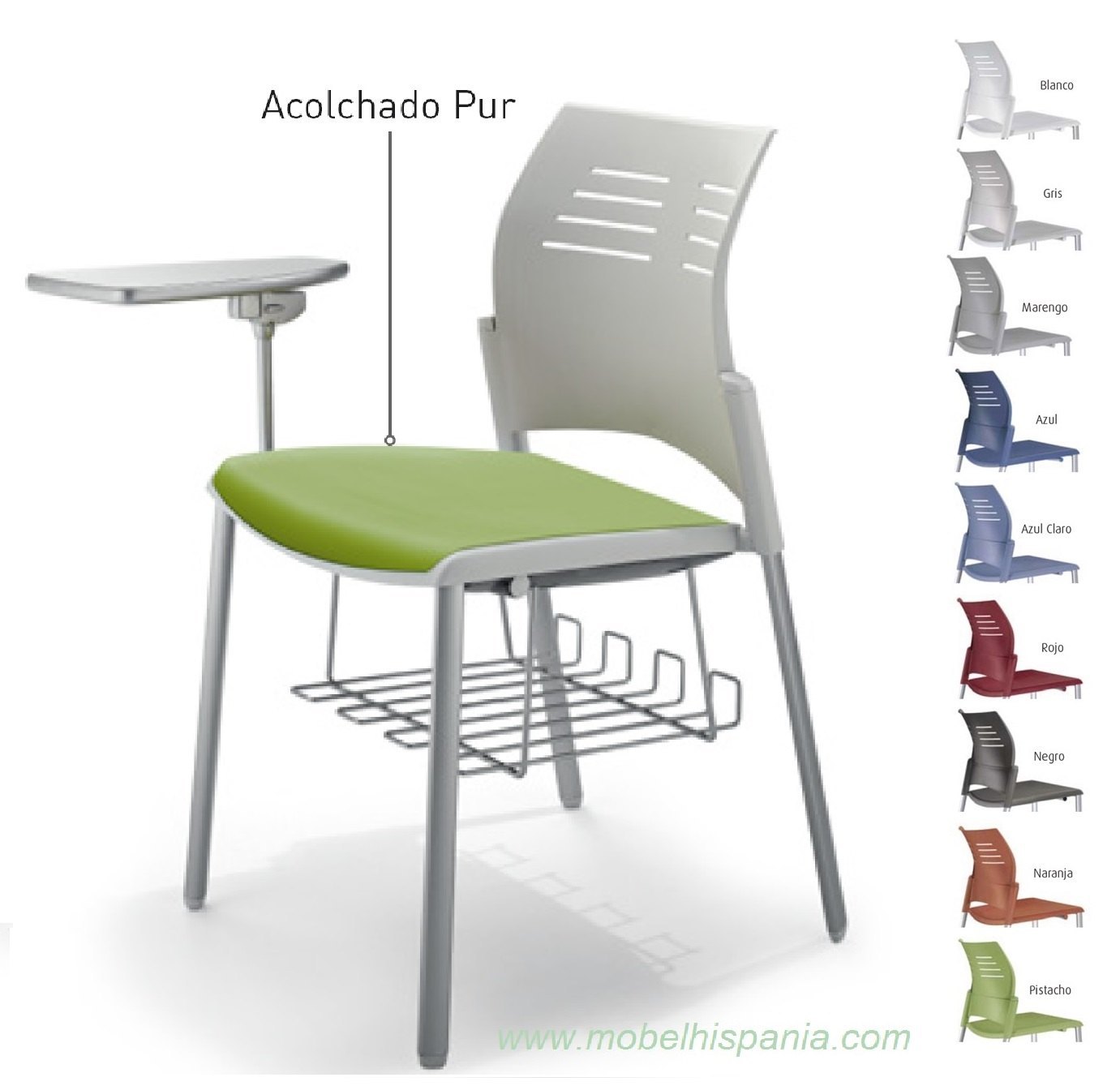 spacio silla operativa tapizada pur colectividades 02 1