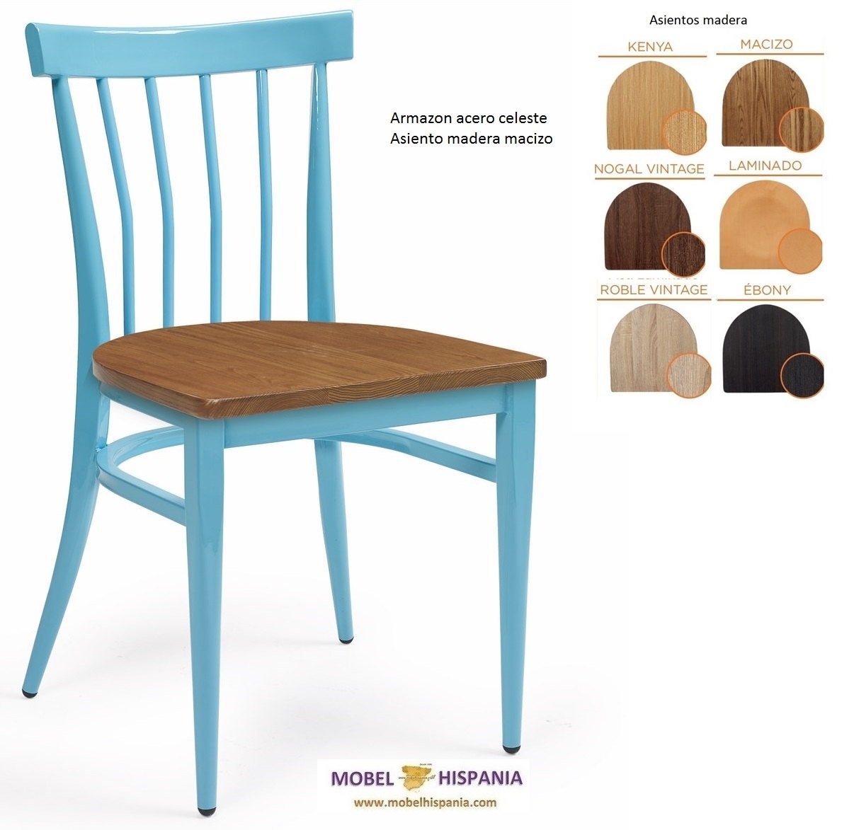 159 silla acero blanca laminado 06