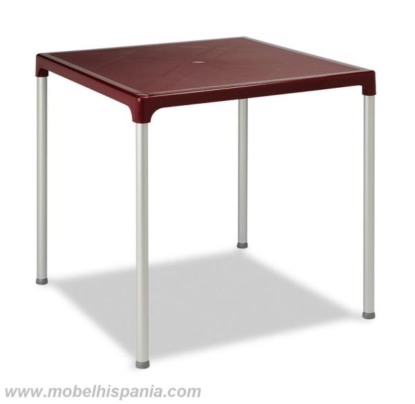 1662 silla aluminio polipropileno rojo mobel hispania 03 1