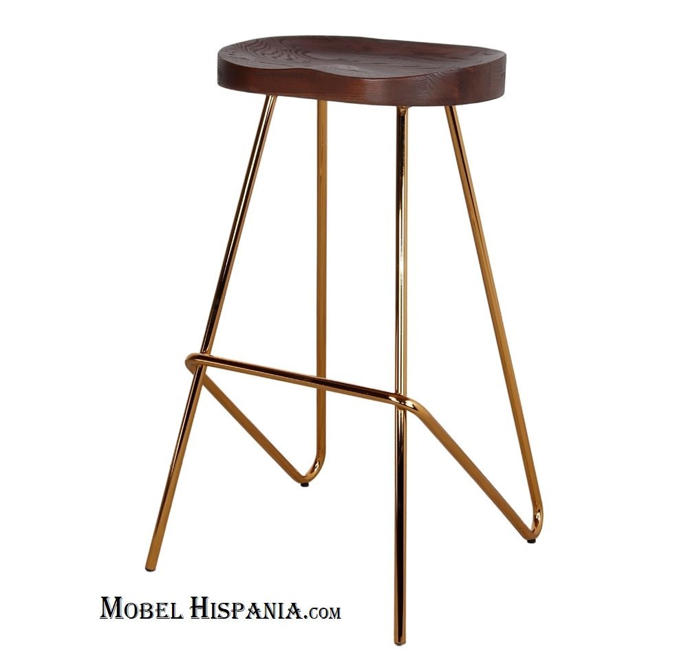 QUINCY-dorado-taburete QUINCY dorado taburete