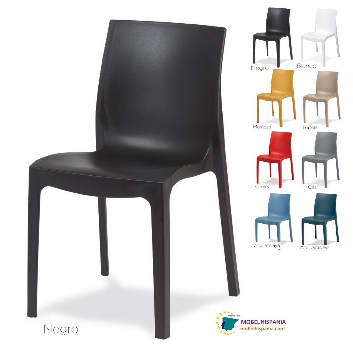 1110 silla polipropileno gris 07 3