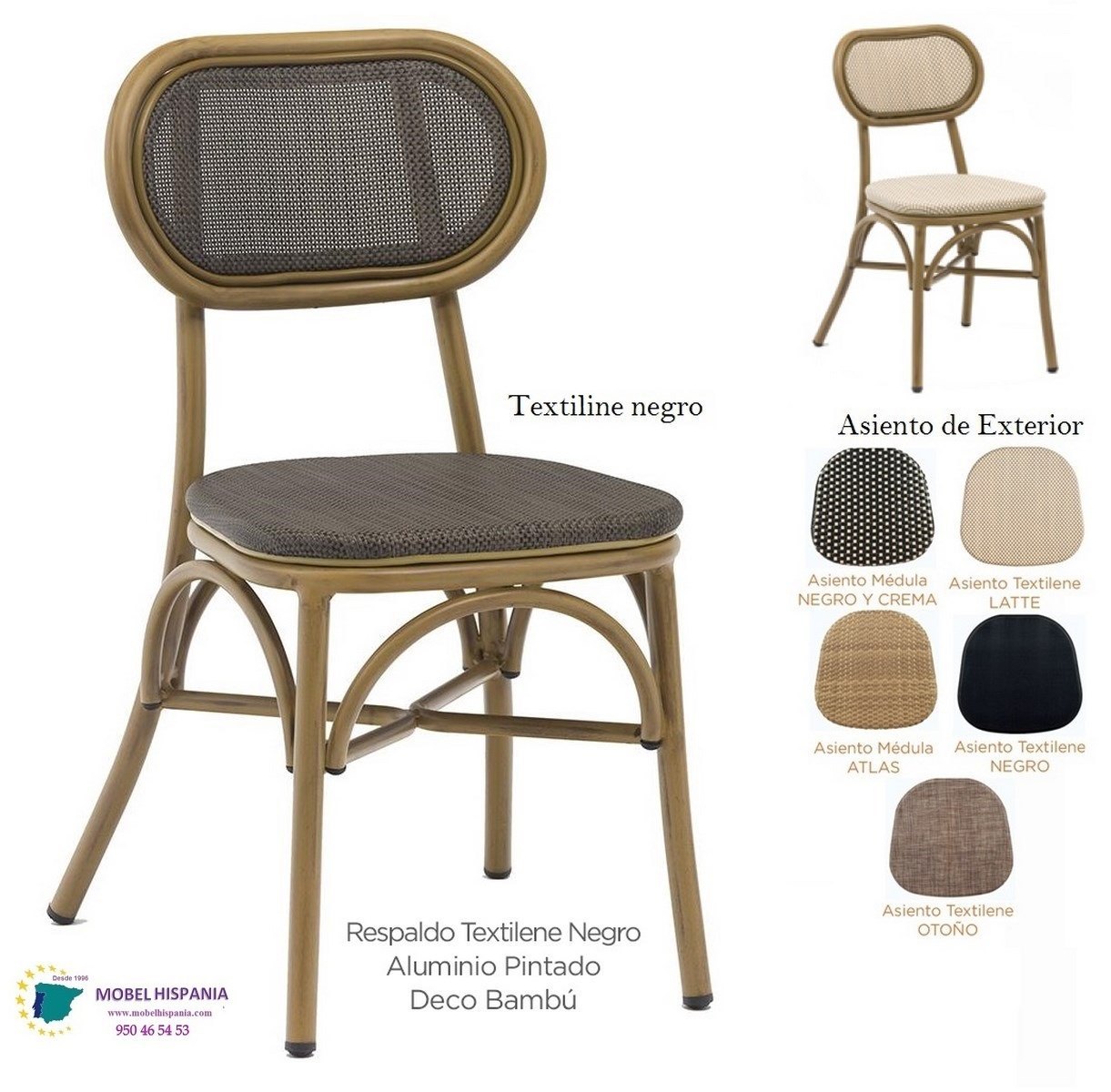 166 silla aluminio bambu asiento textiline 06 1