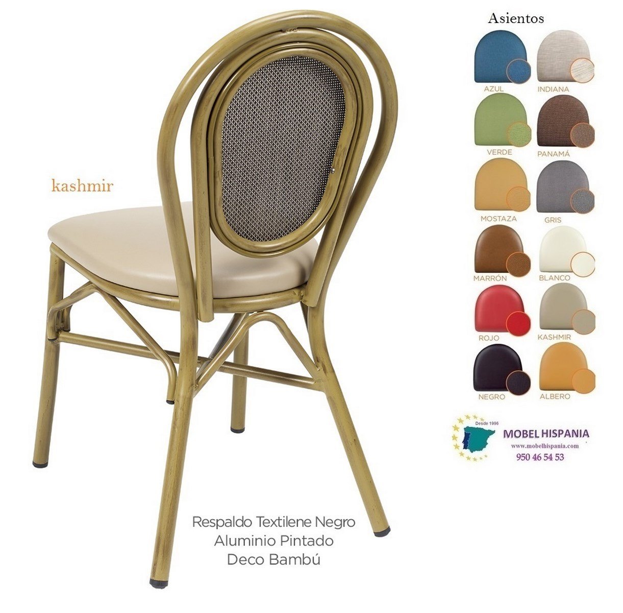 8034 silla bambu respaldo negro asiento tapizado kashmir 02
