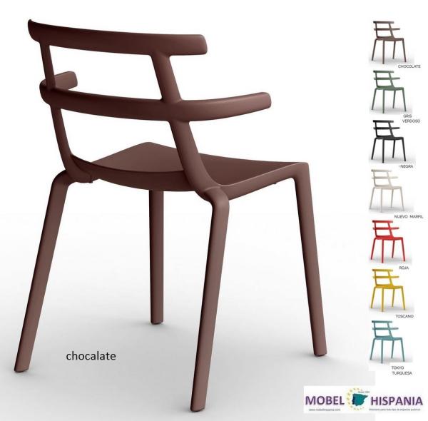 TOKYO silla tapizada chocolate 10 1