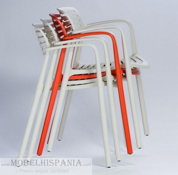 toledo sillon polipropileno apilable marfil 01 3