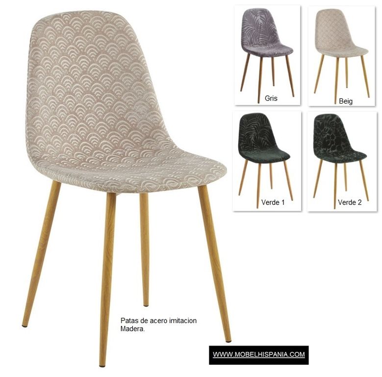 Kinba silla tapizada w 1