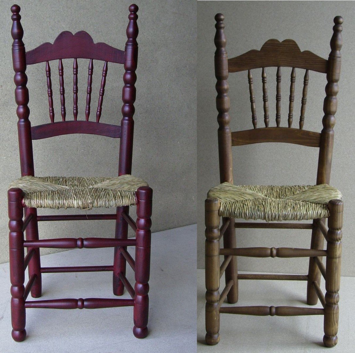 sillas mesas sevillanas decoradas 01