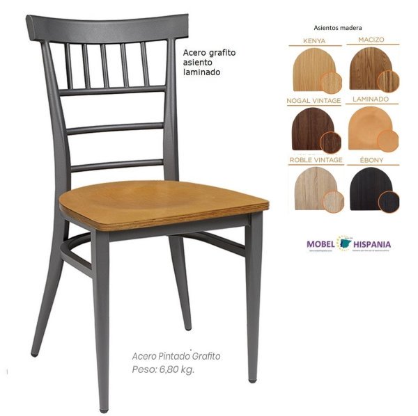 152 Silla Grafito macizo 01 1