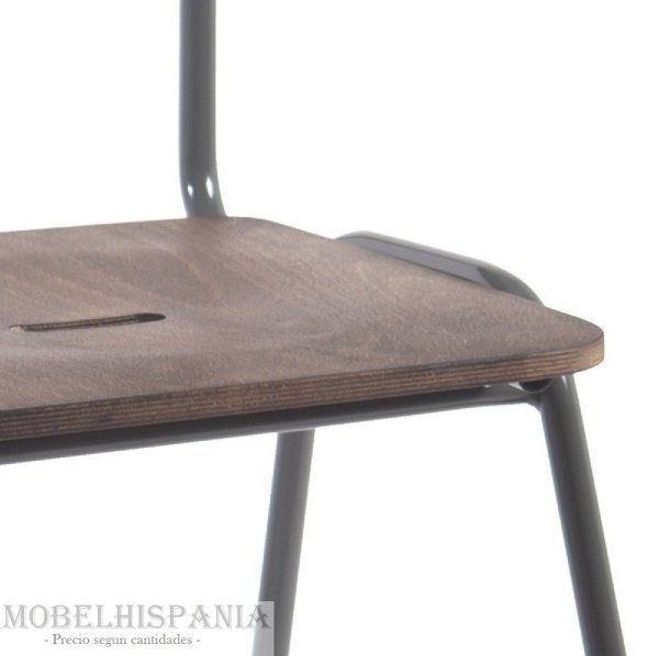 MEMPHIS 3 Silla industrial amarilla 06