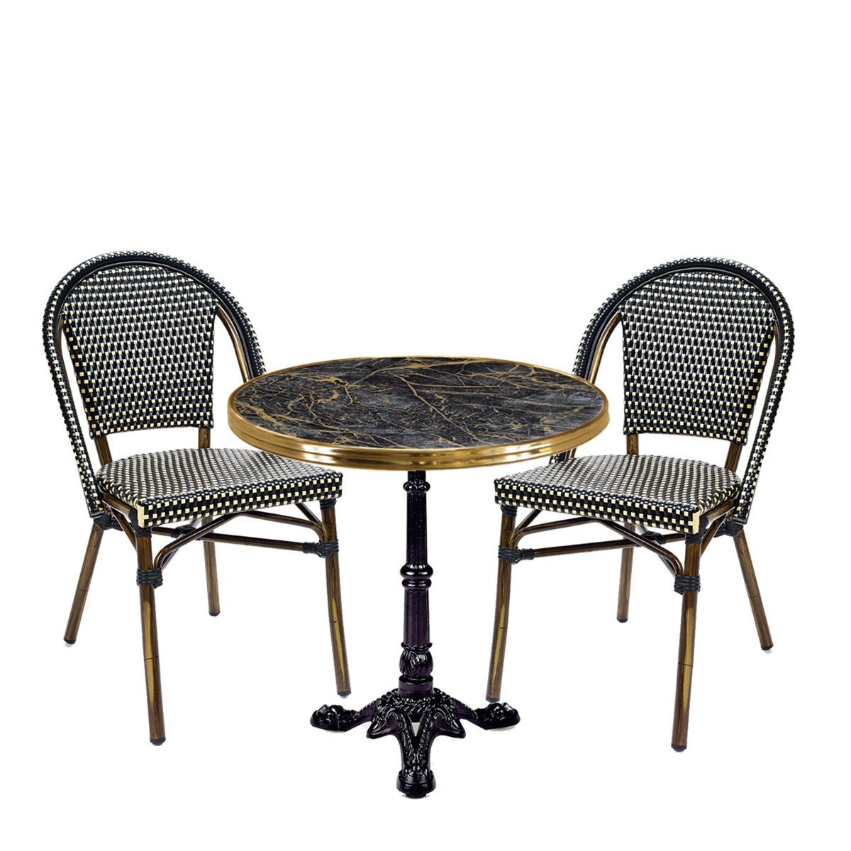 8135 Sillon aluminio nogal negro crema 08 1